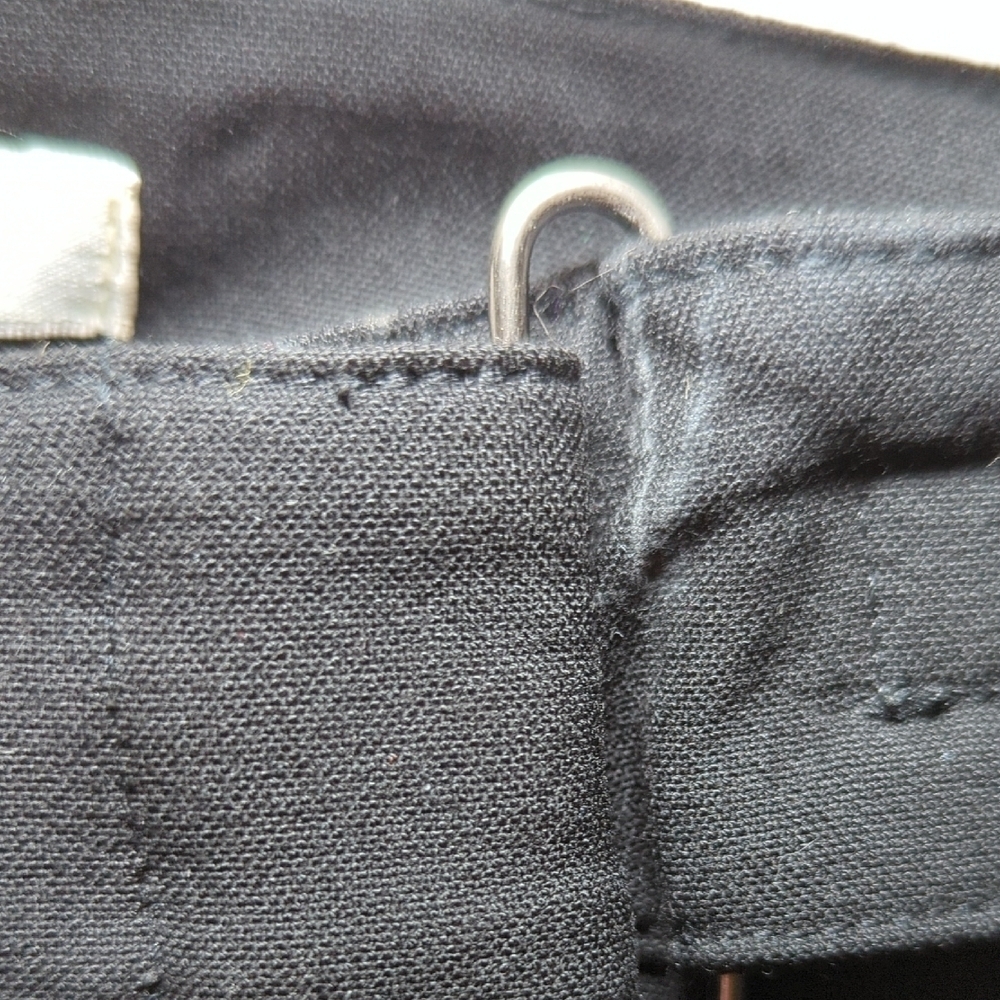 Jones New York Black Straight Leg Dress Pants Women's Size 6 - Picture 6 of 7